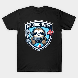 Sloth productivity club T-Shirt